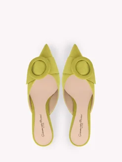 Mules-Gianvito Rossi PORTOFINO MULE 55 GREEN