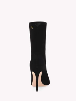 Booties-Gianvito Rossi REUS BLACK SUEDE