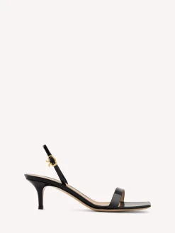 Sandals|Ribbon-Gianvito Rossi RIBBON KITTEN BLACK PATENT