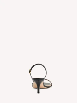Sandals|Ribbon-Gianvito Rossi RIBBON KITTEN BLACK PATENT