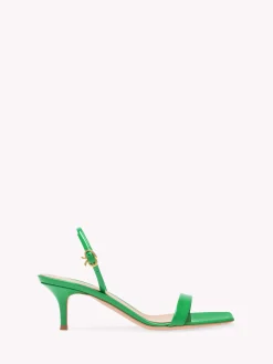 Sandals-Gianvito Rossi RIBBON KITTEN GREEN