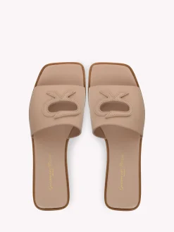 Flats-Gianvito Rossi RIBBON SLIDE PINK