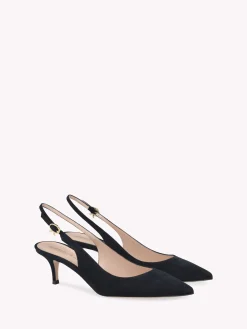 Pumps-Gianvito Rossi RIBBON SLING BLUE