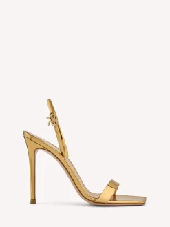Sandals|Ribbon-Gianvito Rossi RIBBON STILETTO GOLD