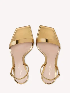 Sandals|Ribbon-Gianvito Rossi RIBBON STILETTO GOLD