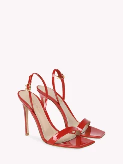 Sandals|Ribbon-Gianvito Rossi RIBBON STILETTO RED