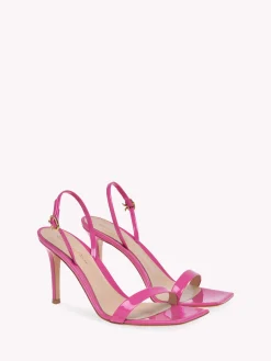 Sandals-Gianvito Rossi RIBBON STILETTO 85 PINK
