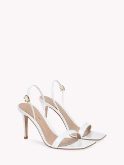 Sandals|Ribbon-Gianvito Rossi RIBBON STILETTO 85 WHITE