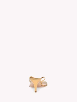 Mules-Gianvito Rossi RIBBON THONG 55 GOLD