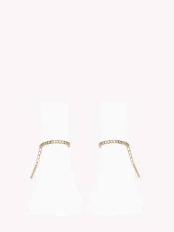Accessories-Gianvito Rossi SERENA ANKLET GOLD