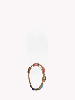 Accessories-Gianvito Rossi SHANTI ANKLET BROWN