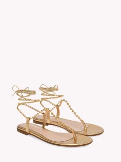 Flats-Gianvito Rossi SOLEIL GOLD