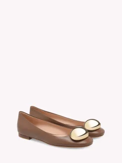 Flats-Gianvito Rossi SPHERA PUMP 05 BROWN