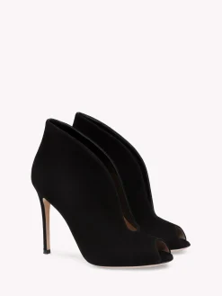 Booties-Gianvito Rossi VAMP BLACK SUEDE