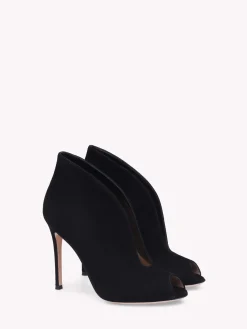 Booties-Gianvito Rossi VAMP BLACK SUEDE