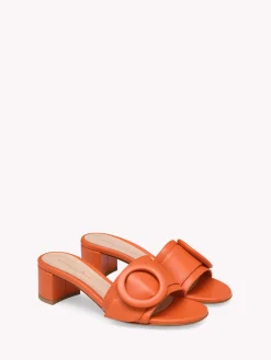 Mules-Gianvito Rossi VENEZIA MULE ORANGE