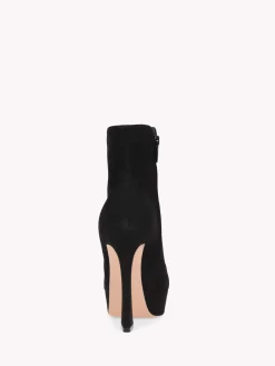Booties-Gianvito Rossi VERTIGO BOOTIE BLACK SUEDE
