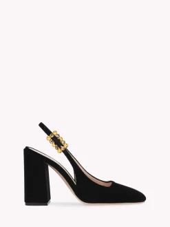 Pumps-Gianvito Rossi WONDY SLING BLACK