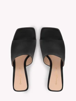 Mules-Gianvito Rossi WYNN BLACK LEATHER